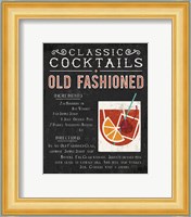 Classic Cocktail Old Fashioned Fine Art Print