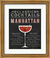 Classic Cocktail Manhattan Fine Art Print