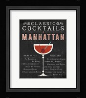 Classic Cocktail Manhattan Fine Art Print