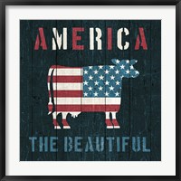 American Farm Cow Fine Art Print