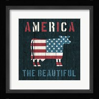 American Farm Cow Fine Art Print