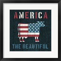 American Farm Cow Fine Art Print