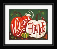 Harvest Time Welcome Friends Fine Art Print