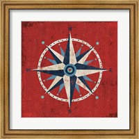 Nautical Love Compass Fine Art Print