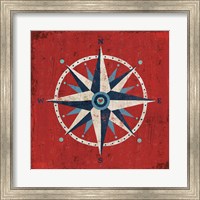 Nautical Love Compass Fine Art Print
