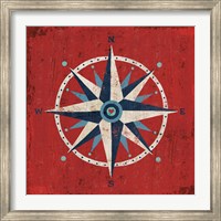 Nautical Love Compass Fine Art Print