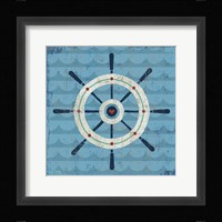 Nautical Love Helm Framed Print