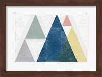 Mod Triangles I Soft Fine Art Print