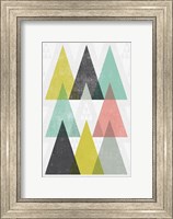 Mod Triangles IV Fine Art Print