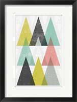 Mod Triangles IV Fine Art Print