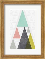 Mod Triangles III Fine Art Print