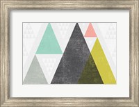 Mod Triangles I Fine Art Print