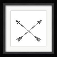 A Great Journey III Line Art Framed Print