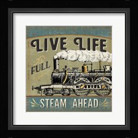 A Great Journey XII Framed Print