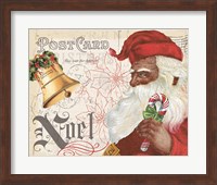 Antique Holiday II Santa Fine Art Print
