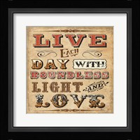 Blessed II Sq Framed Print