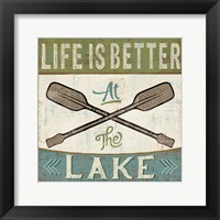 By the Lake I Better at the Lake Fine Art Print
