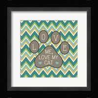 Cat Sayin I Framed Print