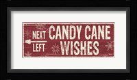 Christmas Signs VI Framed Print