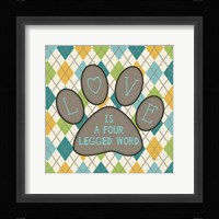 Doggy Sayin II Framed Print