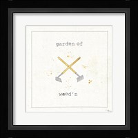 Garden Notes VIII Framed Print