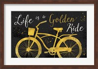Golden Ride III Dark Fine Art Print