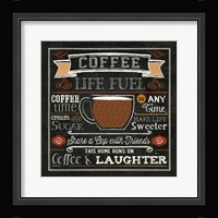 Java Talk I Framed Print