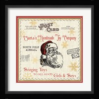 North Pole Express I Framed Print