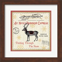 North Pole Express IV Fine Art Print