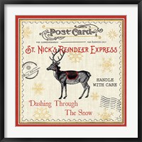 North Pole Express IV Fine Art Print