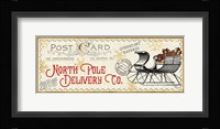 North Pole Express VI Framed Print