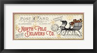 North Pole Express VI Framed Print
