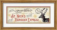 North Pole Express VIII Fine Art Print