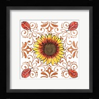 October Garden VII Framed Print