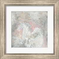 Blush Horses I Fine Art Print