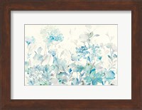 Translucent Garden Blue Crop Fine Art Print