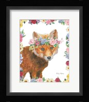 Flower Friends I Framed Print