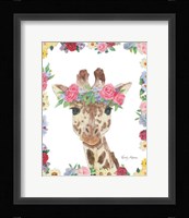Flower Friends II Framed Print