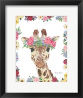 Flower Friends II Framed Print