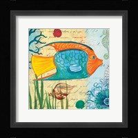 Tropical Underwater I Framed Print
