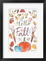 Hello Fall I Framed Print