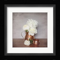 Vintage Peony Dreams I Fine Art Print