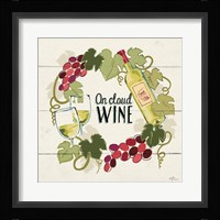 Wine and Friends VIII Framed Print