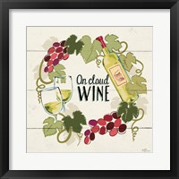 Wine and Friends VIII Framed Print