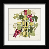 Wine and Friends VII Framed Print