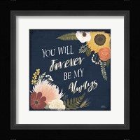 Autumn Romance VII Framed Print