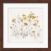 Wildflowers II Yellow Fine Art Print