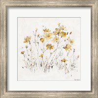 Wildflowers II Yellow Fine Art Print