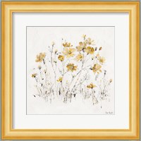 Wildflowers II Yellow Fine Art Print