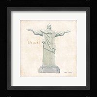 World Trekker VI Framed Print